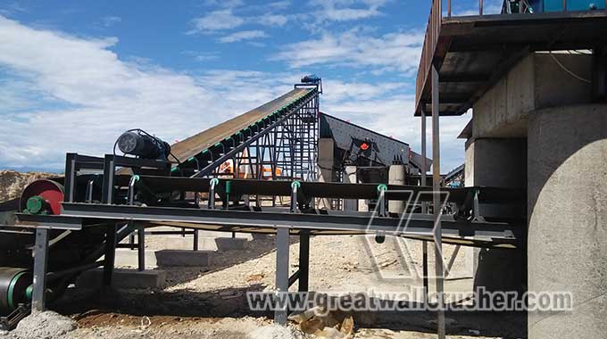 cone crusher and jaw crusher for sale in whole crushing plant