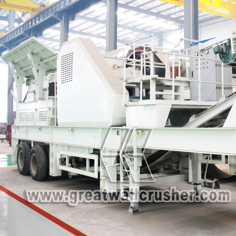 Mobile crushing plant in South Africa 