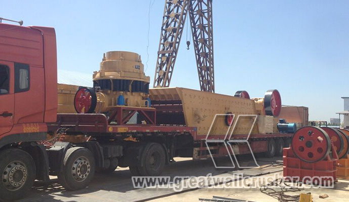 cone crusher for sale in crushing plant 2017